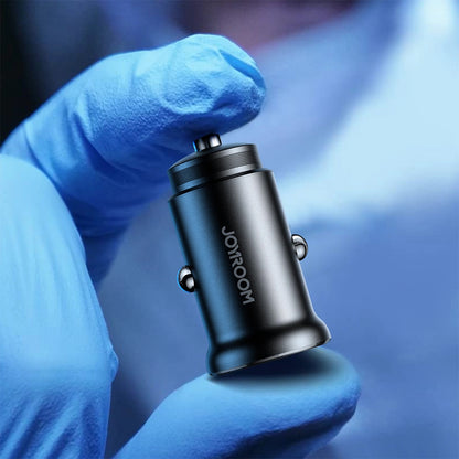 Auto punjač Joyroom JR-CCN06, 30W, 3A, 2 x USB-C, Crni