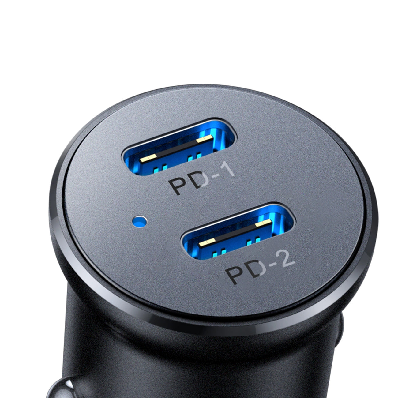 Auto punjač Joyroom JR-CCN06, 30W, 3A, 2 x USB-C, Crni