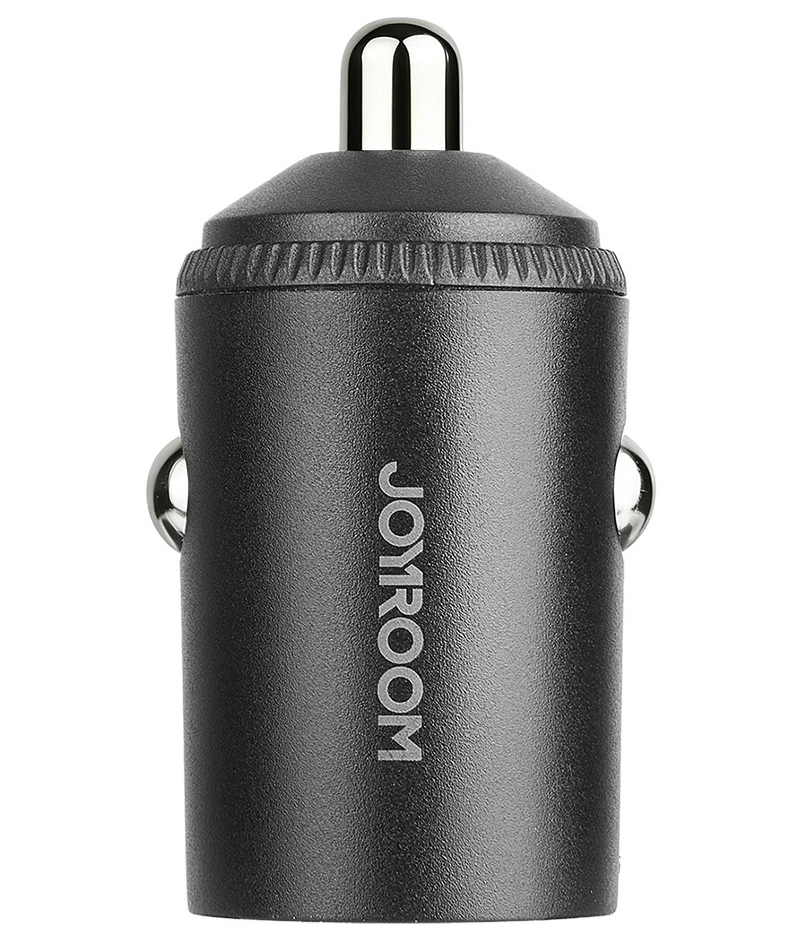 Auto punjač Joyroom JR-CCN18, 65W, 1 x USB-A - 1 x USB-C, Crna