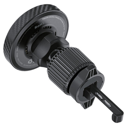 Auto punjač bežični Acefast D33, 15W, 1.67A, Crni