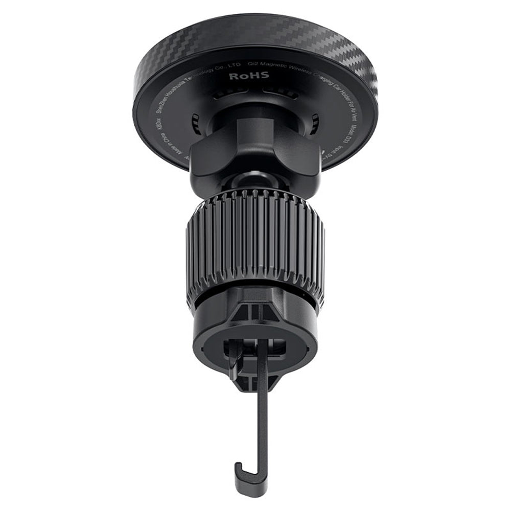 Auto punjač bežični Acefast D33, 15W, 1.67A, Crni