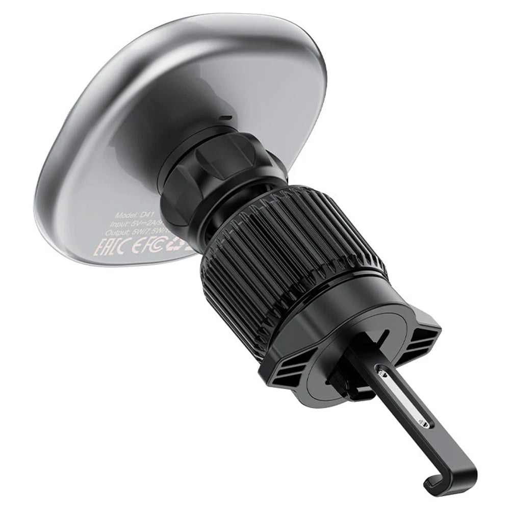 Auto punjač bez žica Acefast D41, 15W, 1.67A, Srebrni