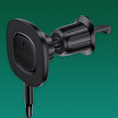 Auto punjač bez žica Acefast D46, 15W, 1.67A, Crni