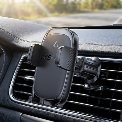 Bežični auto punjač Acefast D48, 15W, 1.67A, Crni