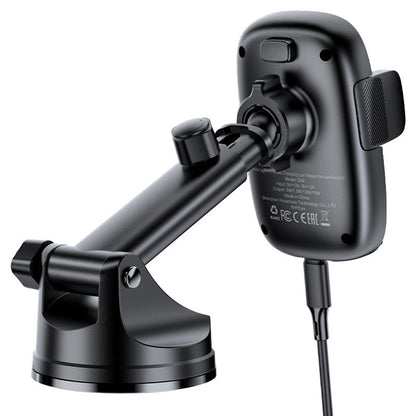 Auto punjač bez žica Acefast D49, 15W, 1.67A, Crni