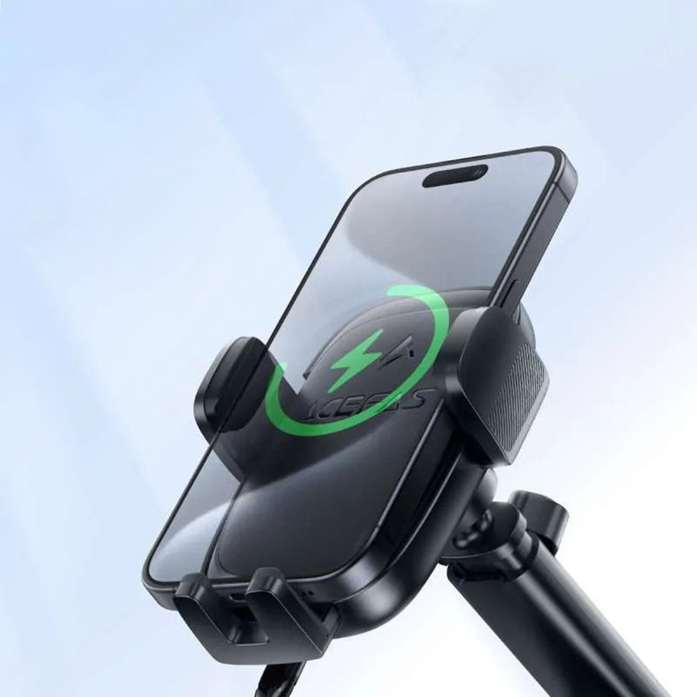 Auto punjač bez žica Acefast D49, 15W, 1.67A, Crni