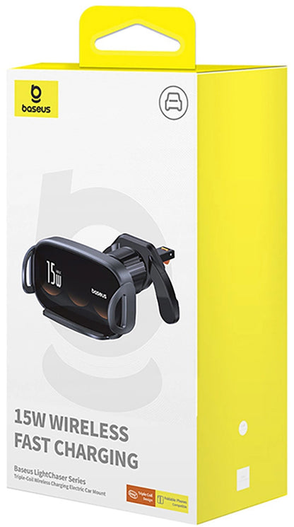 Auto punjač Baseus LightChaser, 15W, 1.67A, Crni C40355901111-00