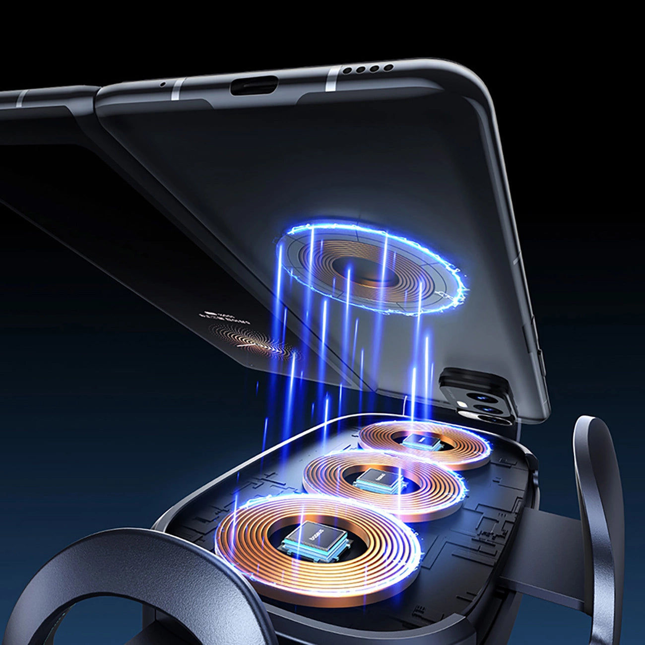 Auto punjač Baseus LightChaser, 15W, 1.67A, Crni, Ponovno zapakiran C40355901111-00