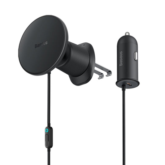 Bežični auto punjač Baseus CW01, 15W, 1.67A, Crni C0013A01