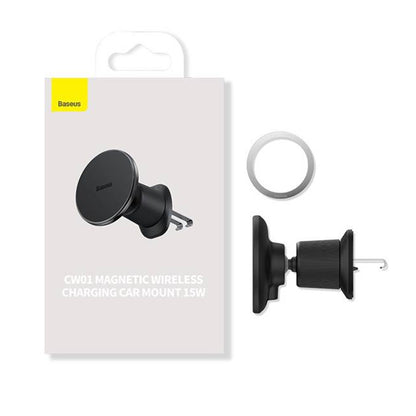 Bežični auto punjač Baseus CW01, 15W, 1.67A, Crni C0013A01