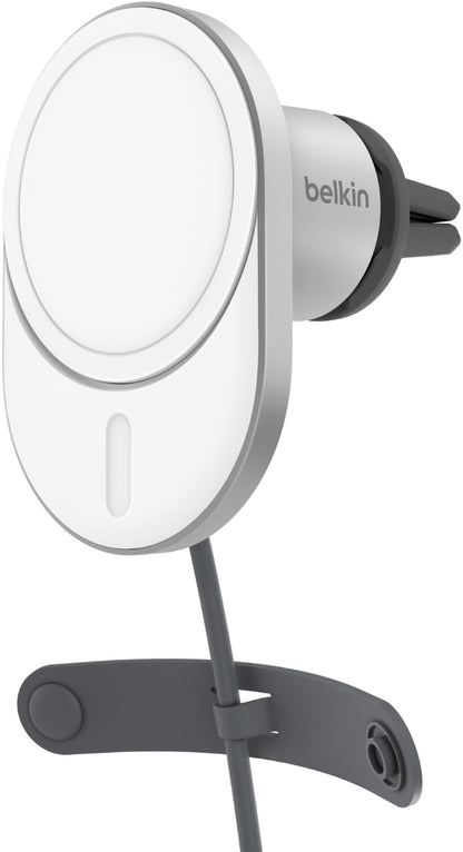 Bežični auto punjač Belkin BoostCharge Pro, 15W, 1.67A, Bijela WIC008btGR-V2