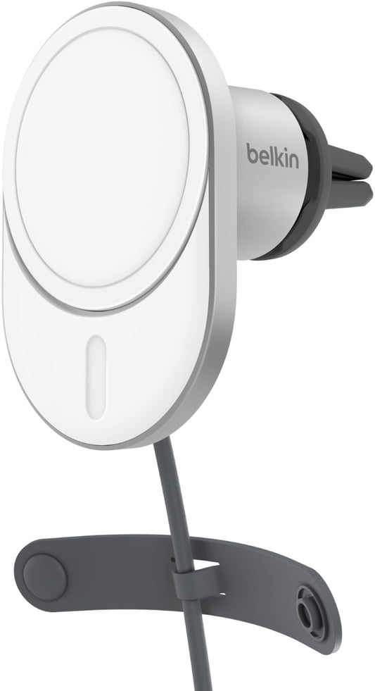 Bežični auto punjač Belkin BoostCharge Pro, 15W, 1.67A, Bijela WIC008btGR-V2