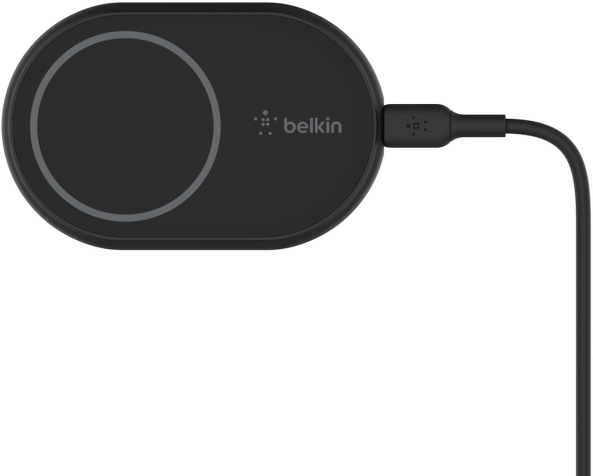 Bežični auto punjač Belkin BoostCharge, 10W, 1.1A, Crni WIC004btBK