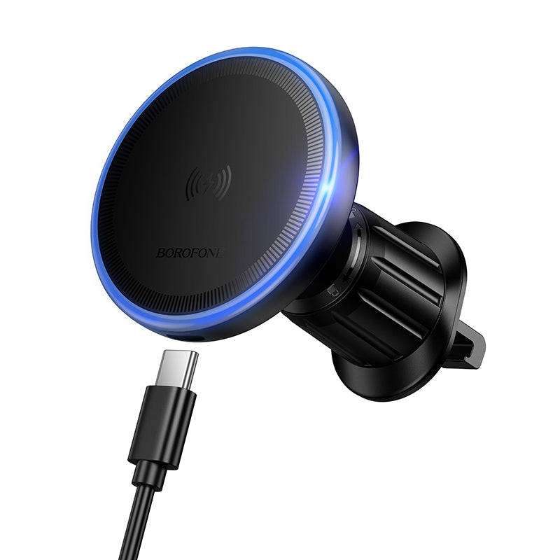 Auto punjač Borofone BH224 Flash, 15W, 1.67A, Crni