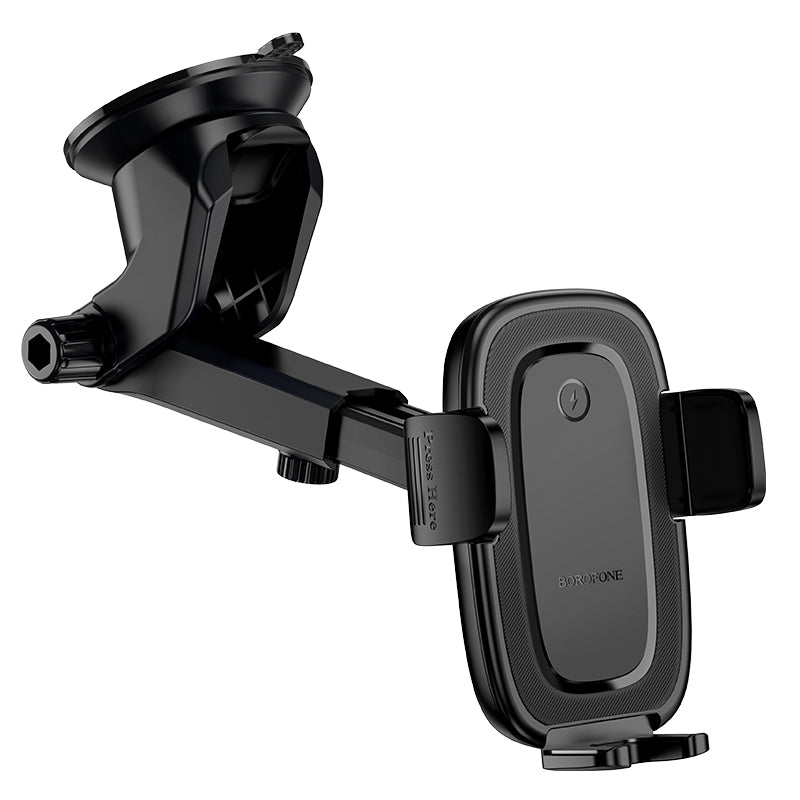 Auto punjač Borofone BH223 Follower, 15W, 1.67A, Crni