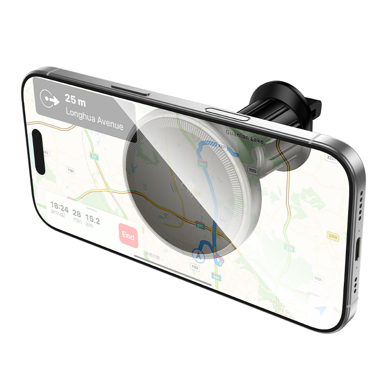 Auto punjač Borofone BH224 Flash, 15W, 1.67A, Crni