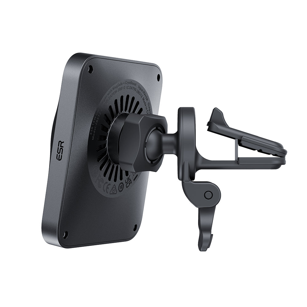 Bežični auto punjač ESR CryoBoost, 15W, 1.67A, Srebrni