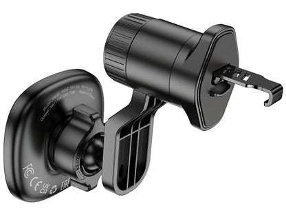 Auto punjač bežični HOCO HW30, 15W, 1.67A, Crni