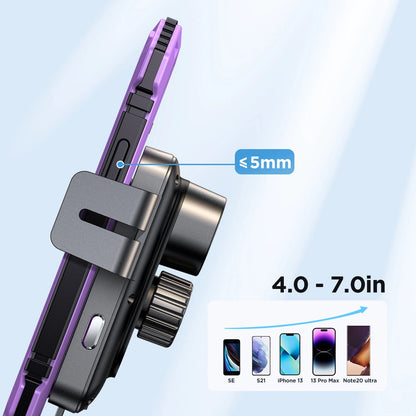 Bežični auto punjač Joyroom JR-ZS219, 15W, 1.67A, Crni