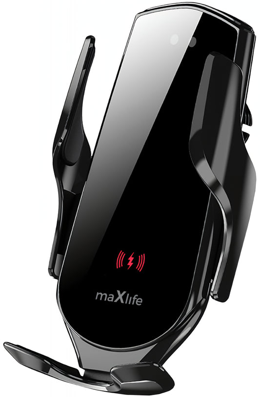 Auto punjač bežični MaXlife MXCH-08, 15W, 1.67A, Crni
