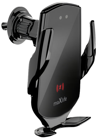Auto punjač bežični MaXlife MXCH-08, 15W, 1.67A, Crni
