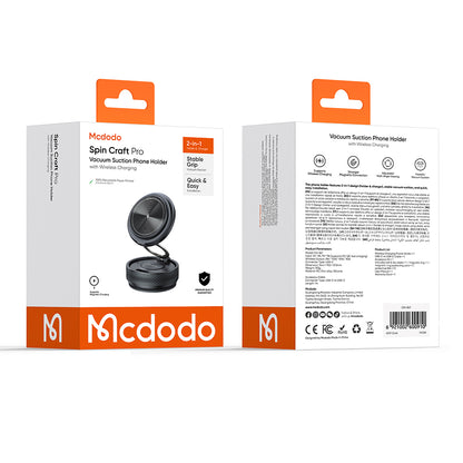 Bežični auto punjač McDodo CH-8610, 15W, 1.67A, Crni