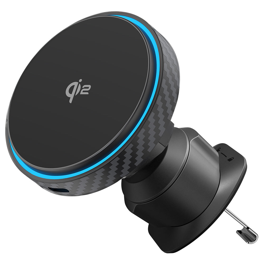 Auto punjač Wireless Proove Graphite Circle, 15W, 1.67A, Crni WHGC15010001