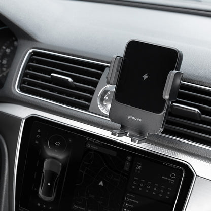 Auto punjač Proove Sonic Wireless, 15W, 1.67A, Sivi WHSN15002001