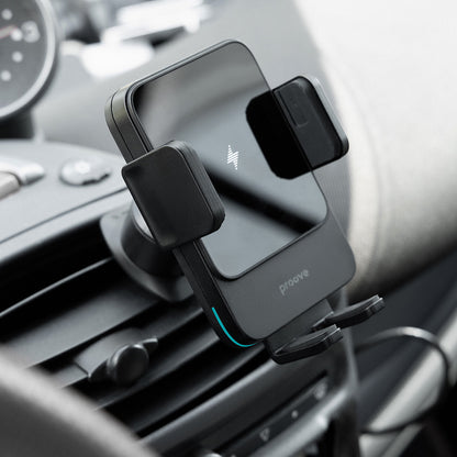 Auto punjač Proove Sonic Wireless, 15W, 1.67A, Sivi WHSN15002001