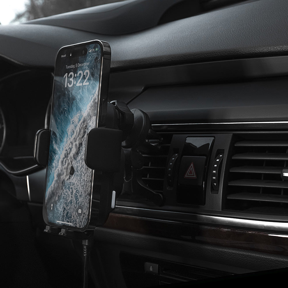 Auto punjač Proove Triple Clamp, 15W, 1.67A, Crni WHTC15010001