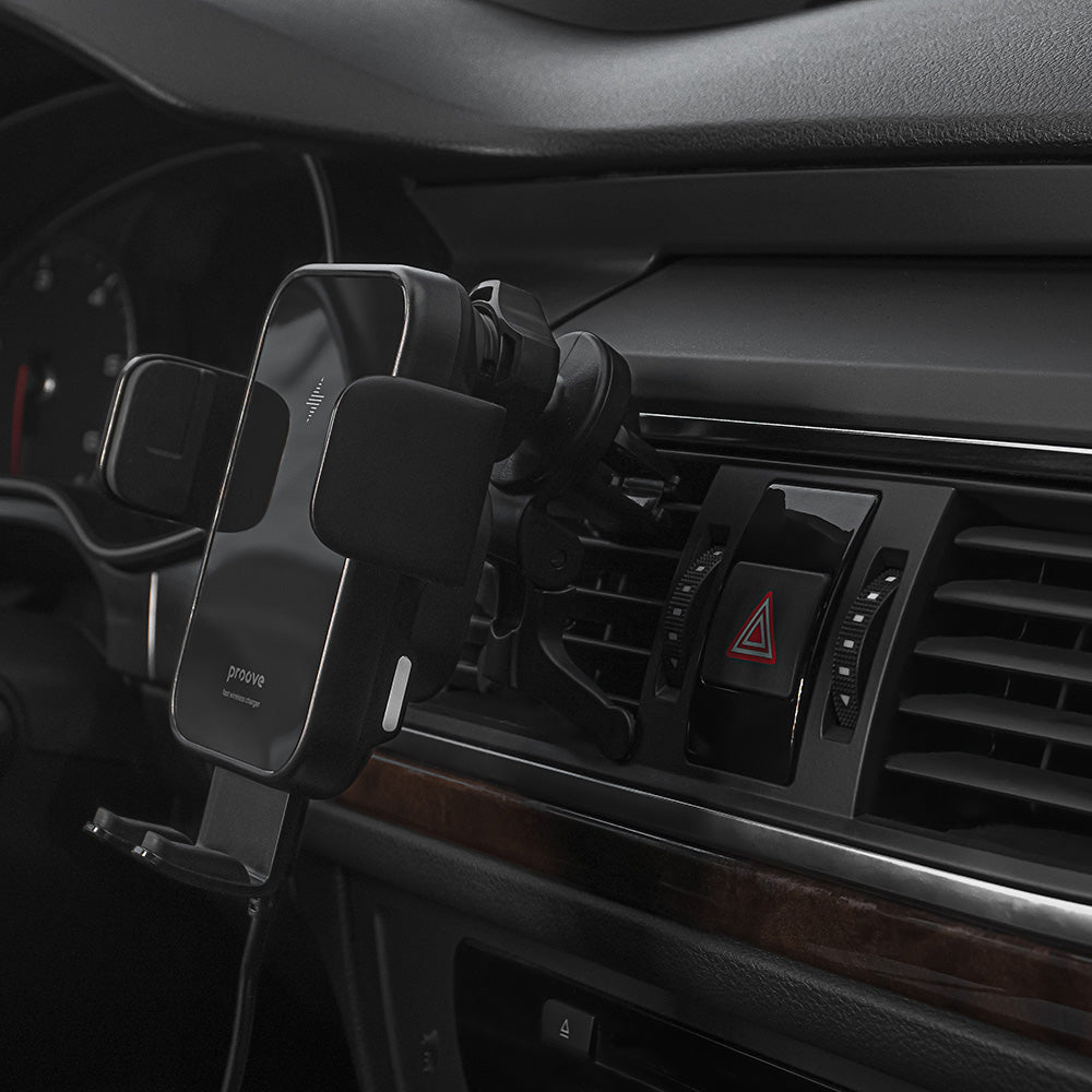 Auto punjač Proove Triple Clamp, 15W, 1.67A, Crni WHTC15010001