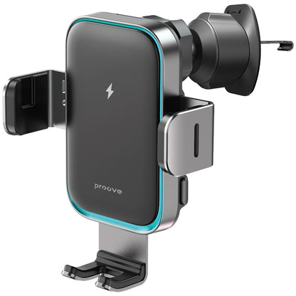 Auto punjač Proove Triple Clamp Pro, 15W, 1.67A, sivi WHTP15010004