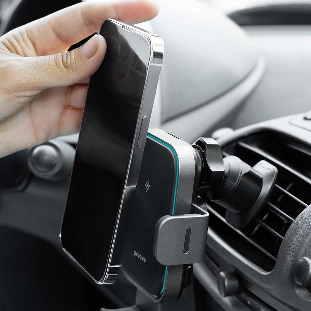 Auto punjač Proove Triple Clamp Pro, 15W, 1.67A, sivi WHTP15010004