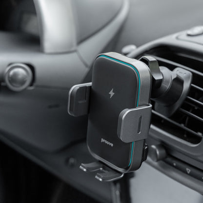 Auto punjač Proove Triple Clamp Pro, 15W, 1.67A, sivi WHTP15010004