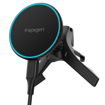 Bežični auto punjač Spigen EV15MAQ Essential, 15W, 1.67A, Crni ACP10513
