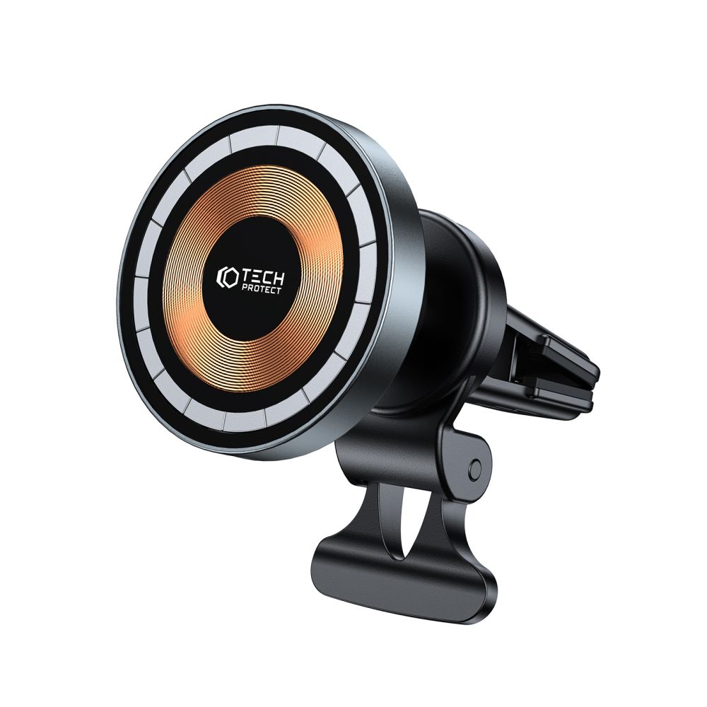 Auto punjač Tech-Protect V5, bežični, 15W, 1.67A, crni