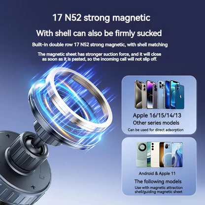 Auto punjač bez žica Techsuit HOLD253, 15W, 1.67A, Crni