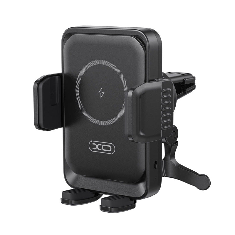 Bežični auto punjač XO Design WX046, 15W, 1.67A, Crni