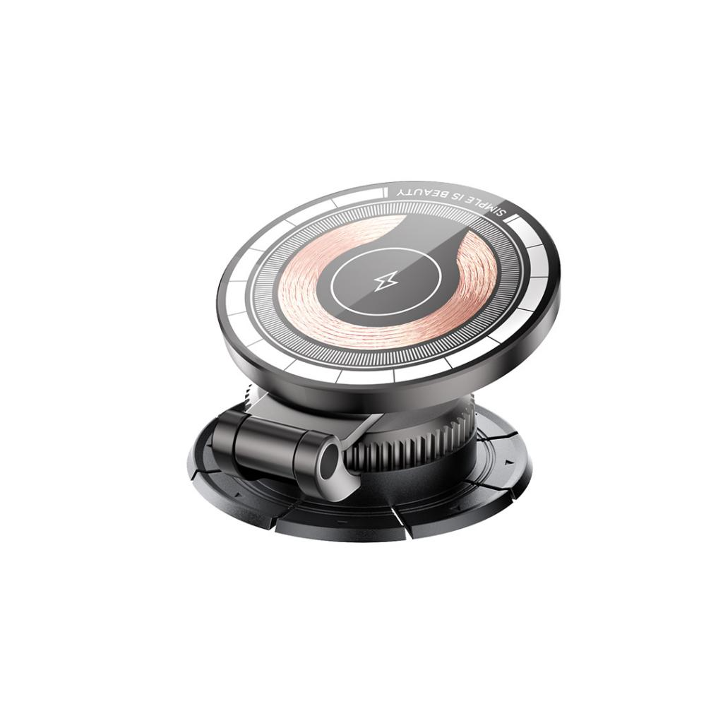 Auto punjač bežični XO Design CX036, 15W, 1.67A, Crni