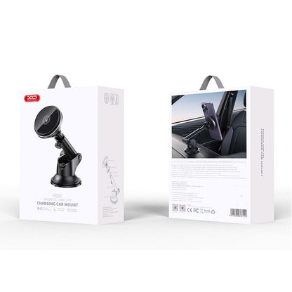 Auto punjač bežični XO Design CX017, 15W, 1.67A, Crni