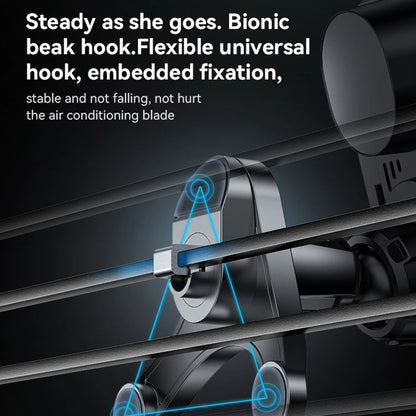 Auto punjač Wireless Yesido C312, 15W, 1.67A, Crni