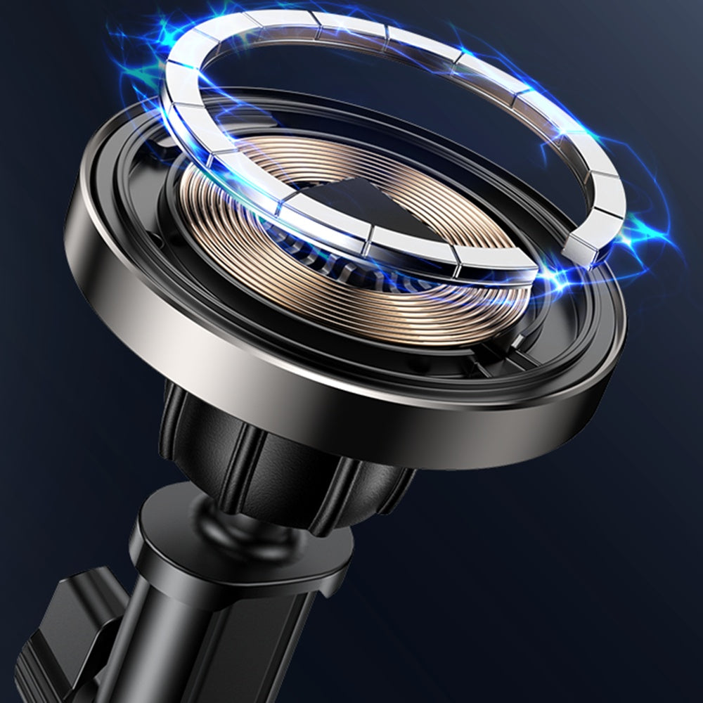 Auto punjač Wireless Yesido DS30, 15W, 1.67A, Crni