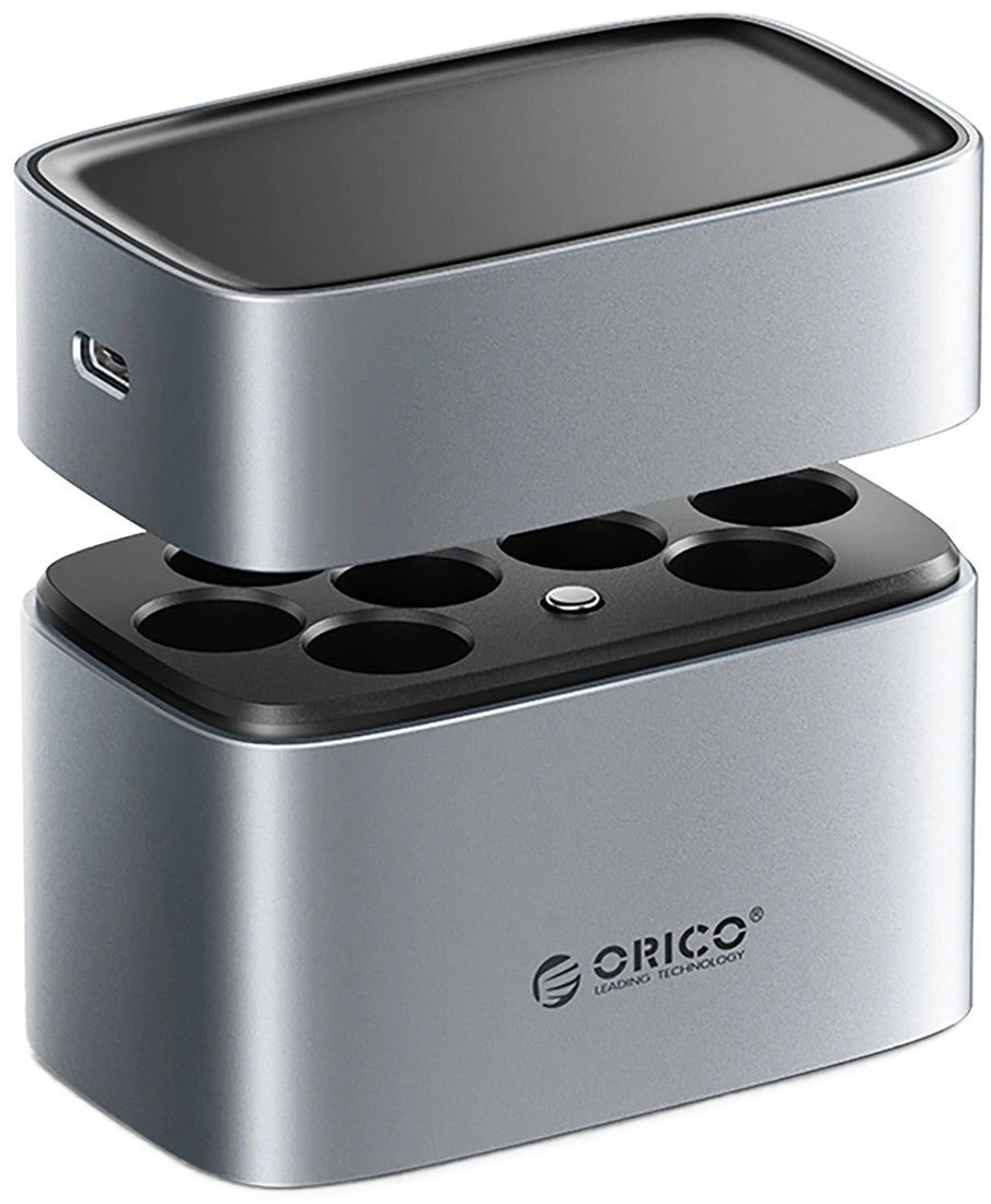 Punjač baterija Orico EV8, AA, Siva