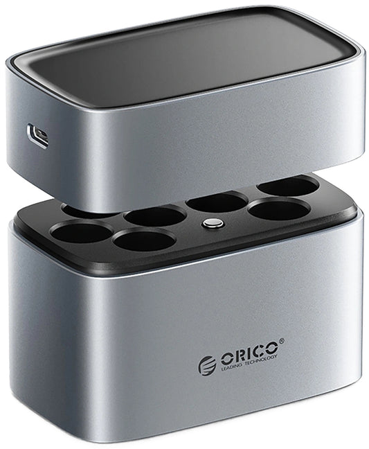 Punjač baterija Orico EV8, AA, Siva