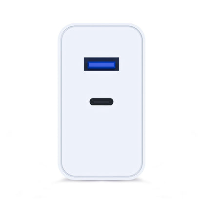 Punjač Mreže 3MK FlowPower, 45W, 1 x USB-A - 1 x USB-C, Bijeli