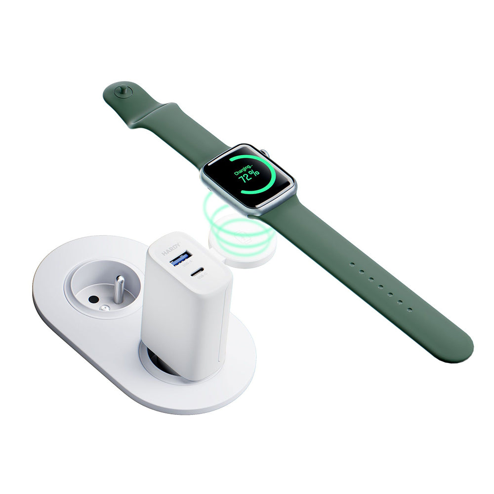 Punjač mreže 3MK Hardy 2u1, 33W, 3A, 1 x USB-A - 1 x USB-C, Bijeli