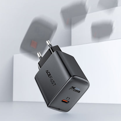 Punjač mreže Acefast A1, 20W, 3A, 1 x USB-C, Crni