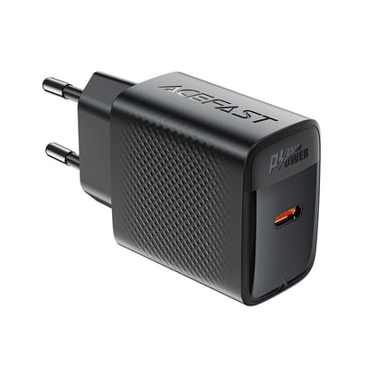 Punjač mreže Acefast A104, 25W, 3A, 1 x USB-C, Crni