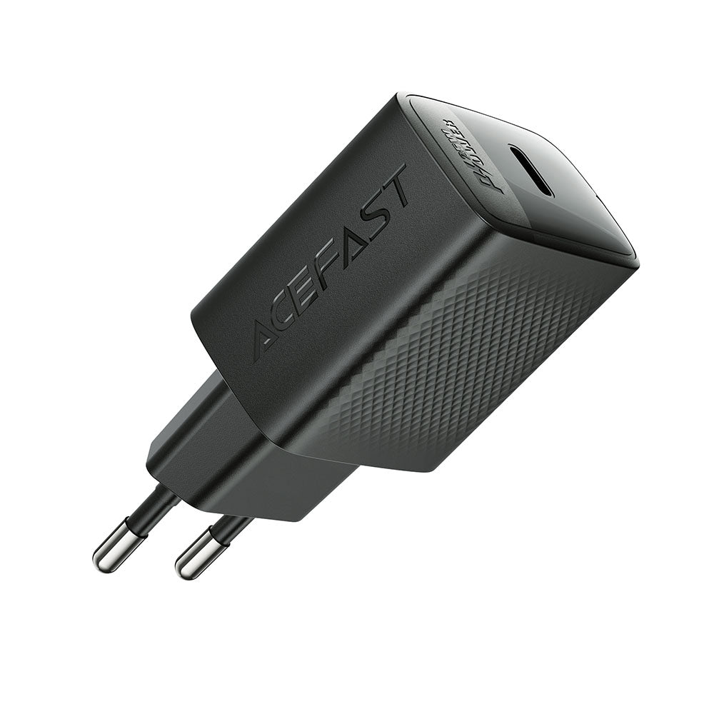 Punjač mreže Acefast A104, 25W, 3A, 1 x USB-C, Crni