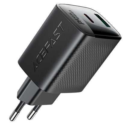 Punjač mreže Acefast A106, 45W, 3A, 1 x USB-A - 1 x USB-C, Crni